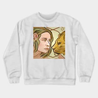 Leo Zodiac Crewneck Sweatshirt